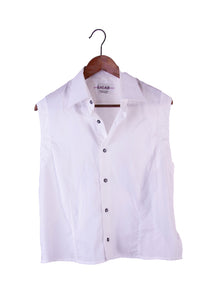 Chemise dos nu blanche
